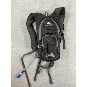 Ozark Trail Hydration Pack Backpack with Water Bladder Black Grey Hiking Cycling